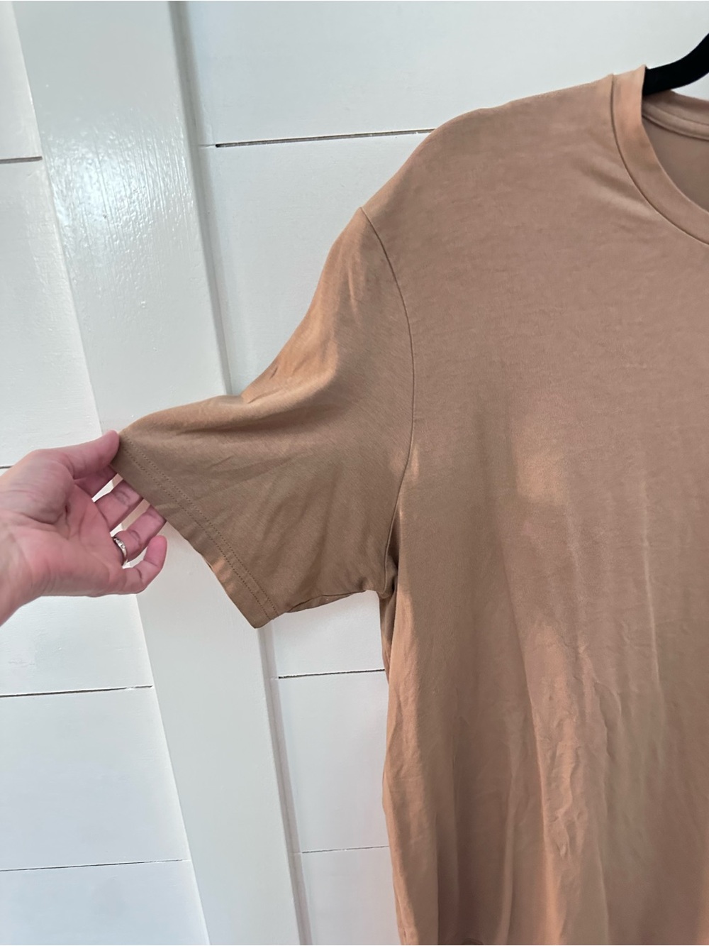 Travis Mathew L mocha soft cozy activewear short sleeve tee golf casual - Picture 5 of 10